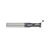2 Flute Long Length Corner Radius Carbide X-Power Pro End Mills GM818 Series Plain Shank